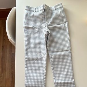 Garage Light Blue Checkered Pants